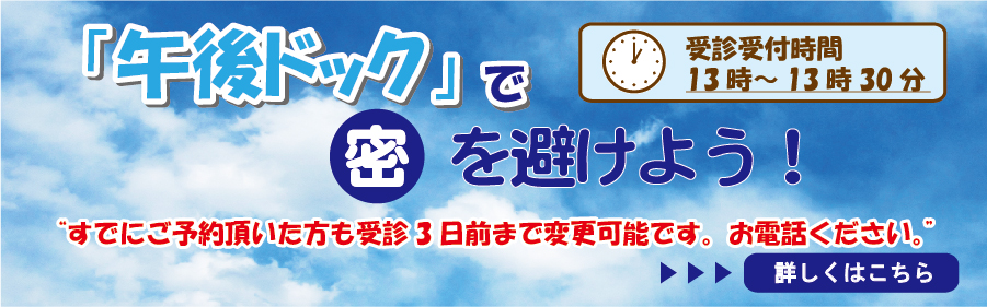 午後ドックキャンペーン