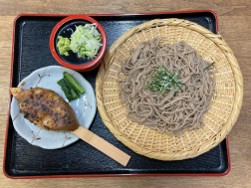 五平餅と信州そば