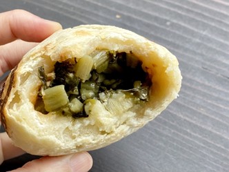 野沢菜のおやき