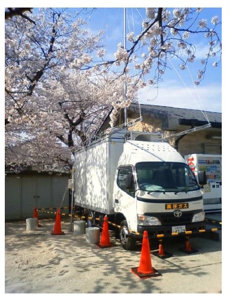 大気測定車