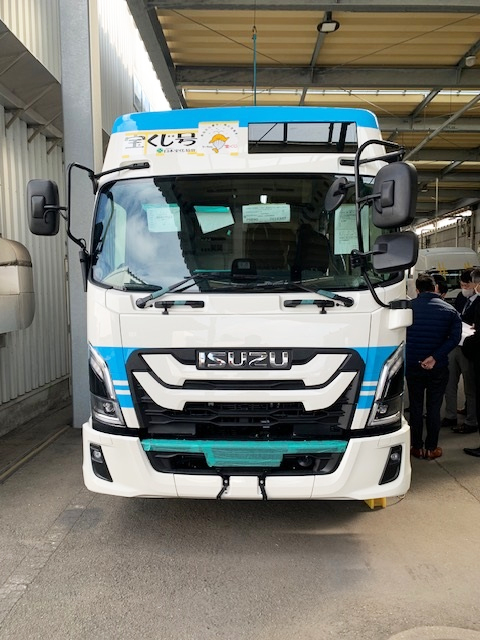 胸部デジタルX線検診車（6号車）正面