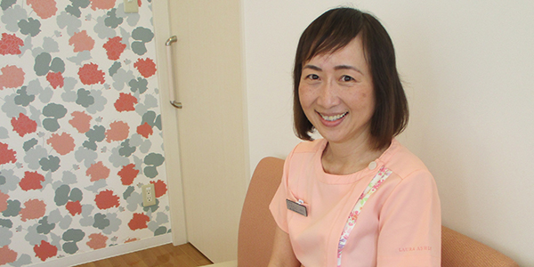 健康科学センター　看護課長 上本 朱美